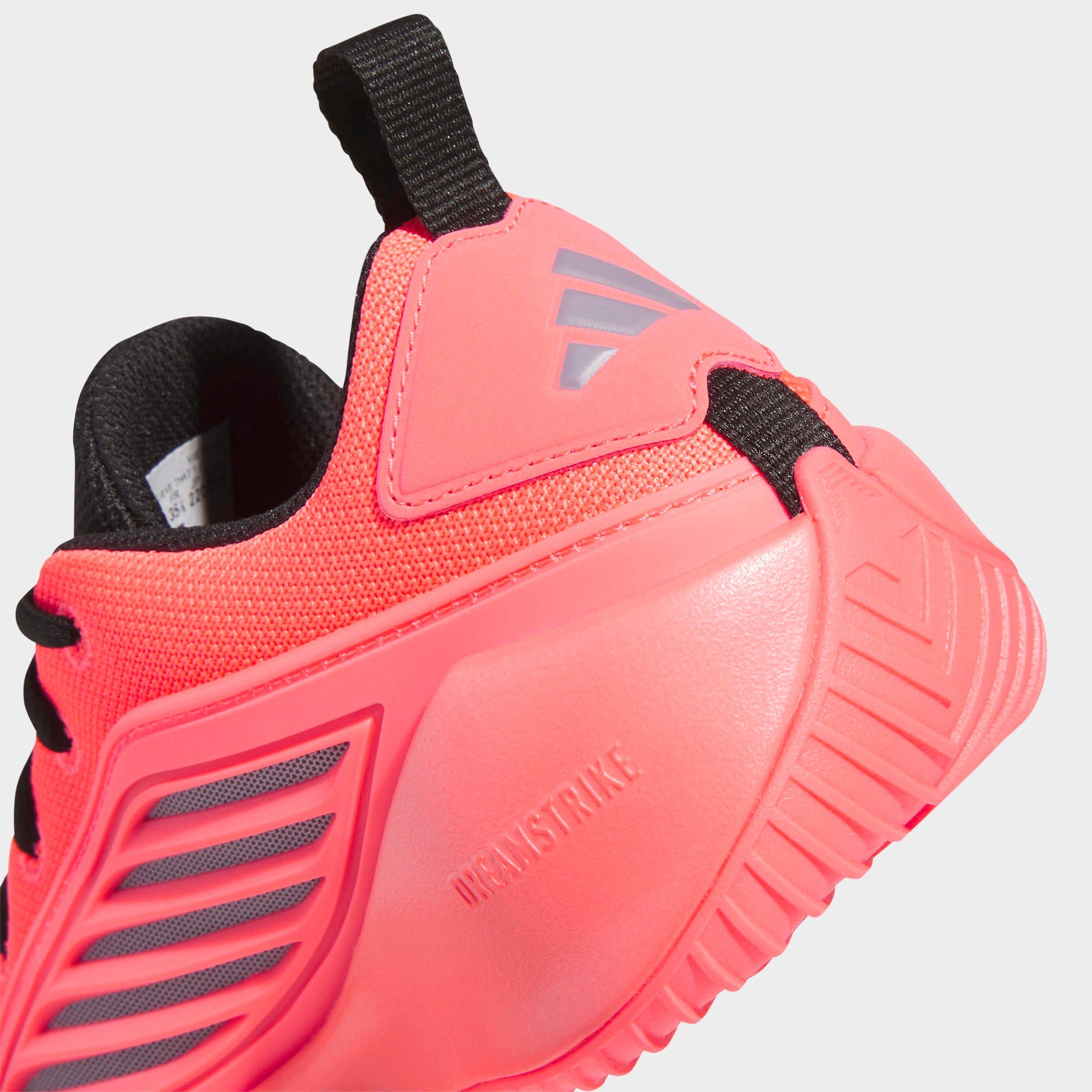 Big Kids' adidas Believe That 1 Basketball Shoes - Solar Turbo/Core Black/Slate - Detail shot
