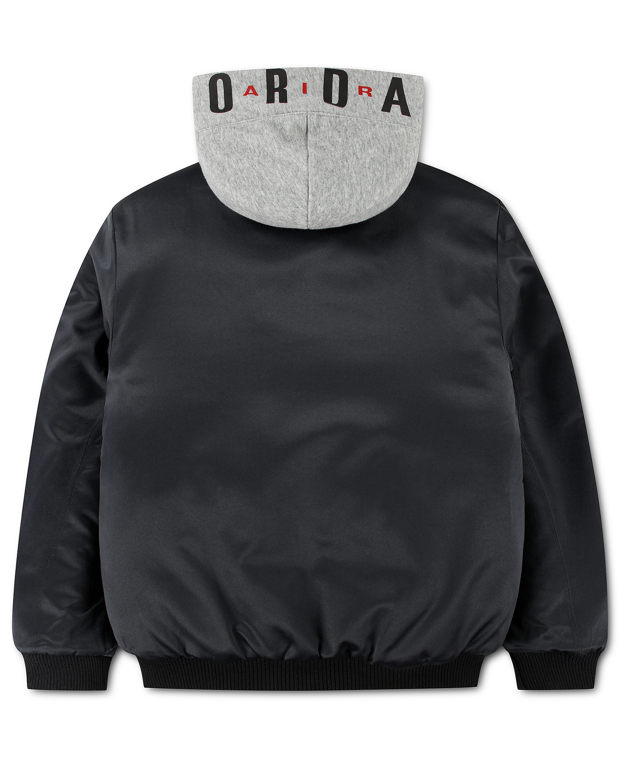 Jordan Boys' 8-20 Hooded Long-Sleeve Bomber Jacket - Dark Smoke Gray