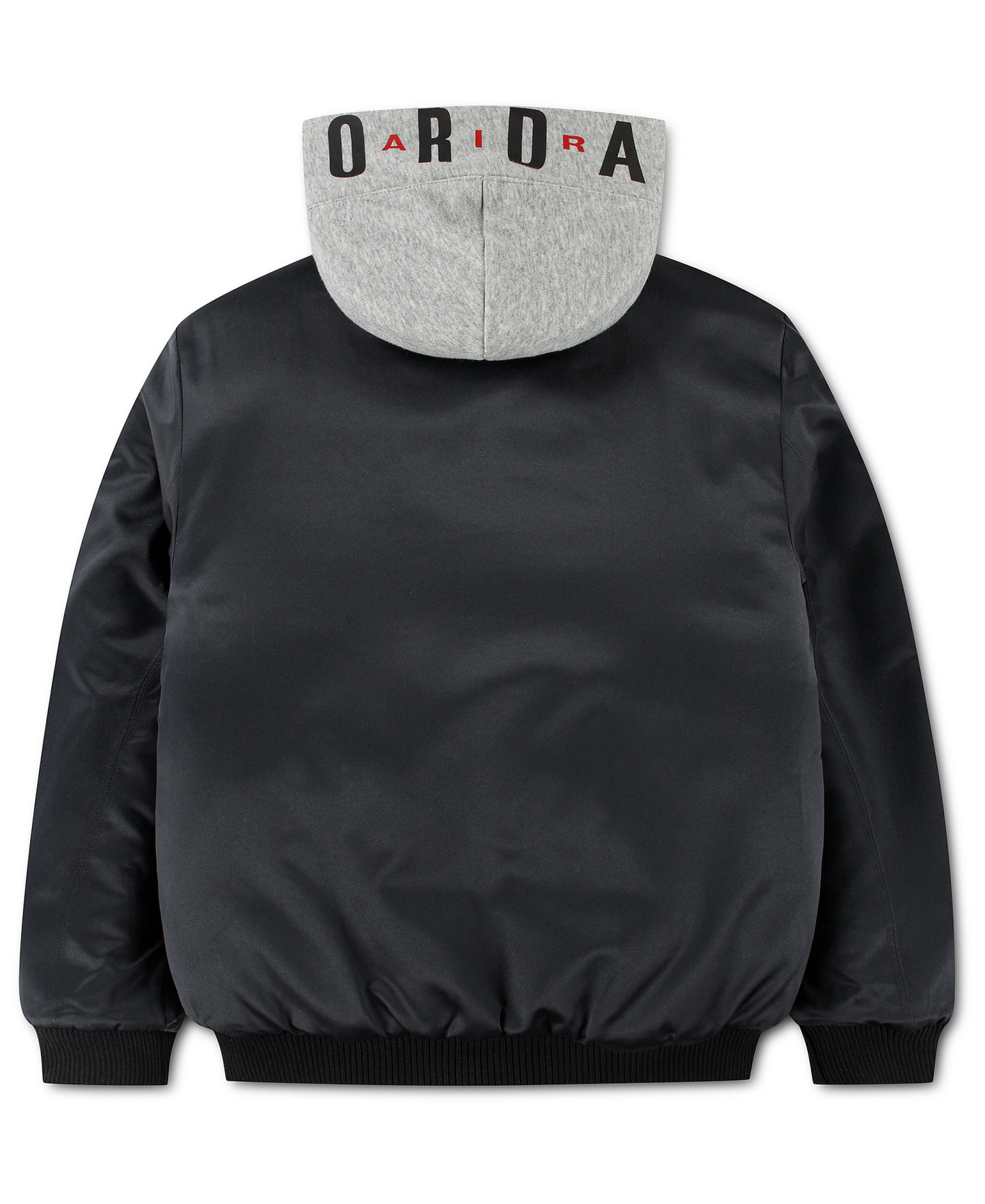 Jordan Boys' 8-20 Hooded Long-Sleeve Bomber Jacket - Dark Smoke Gray