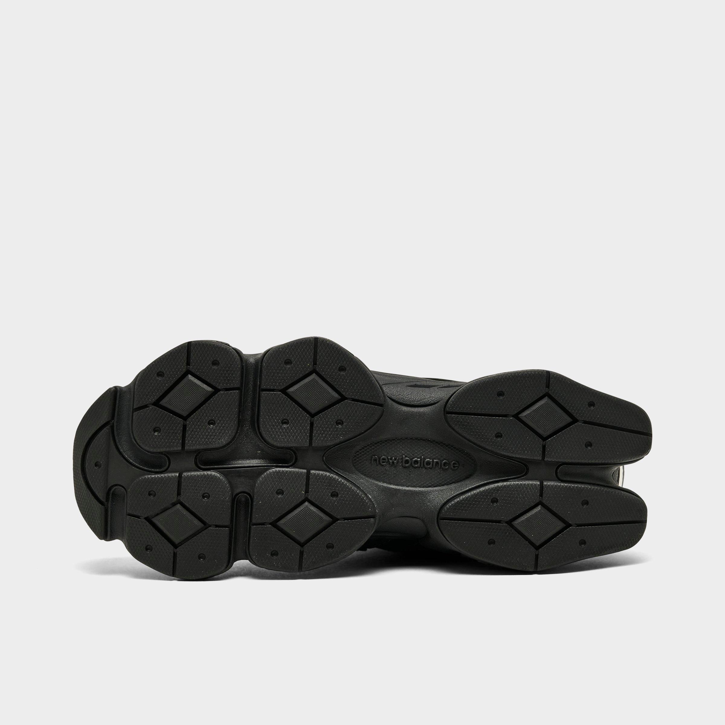 Women's New Balance 9060 Casual Shoes - Black/Black - view 6
