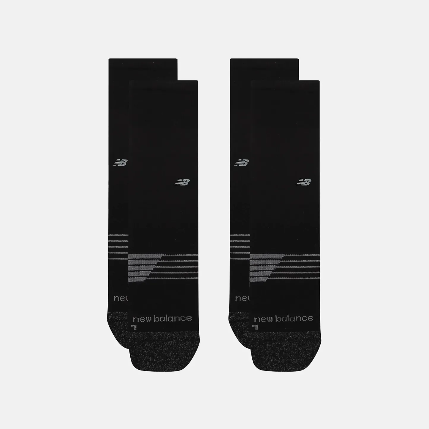 New Balance Pro Training Cushion Crew Socks 2 Pack, LAS25141BK