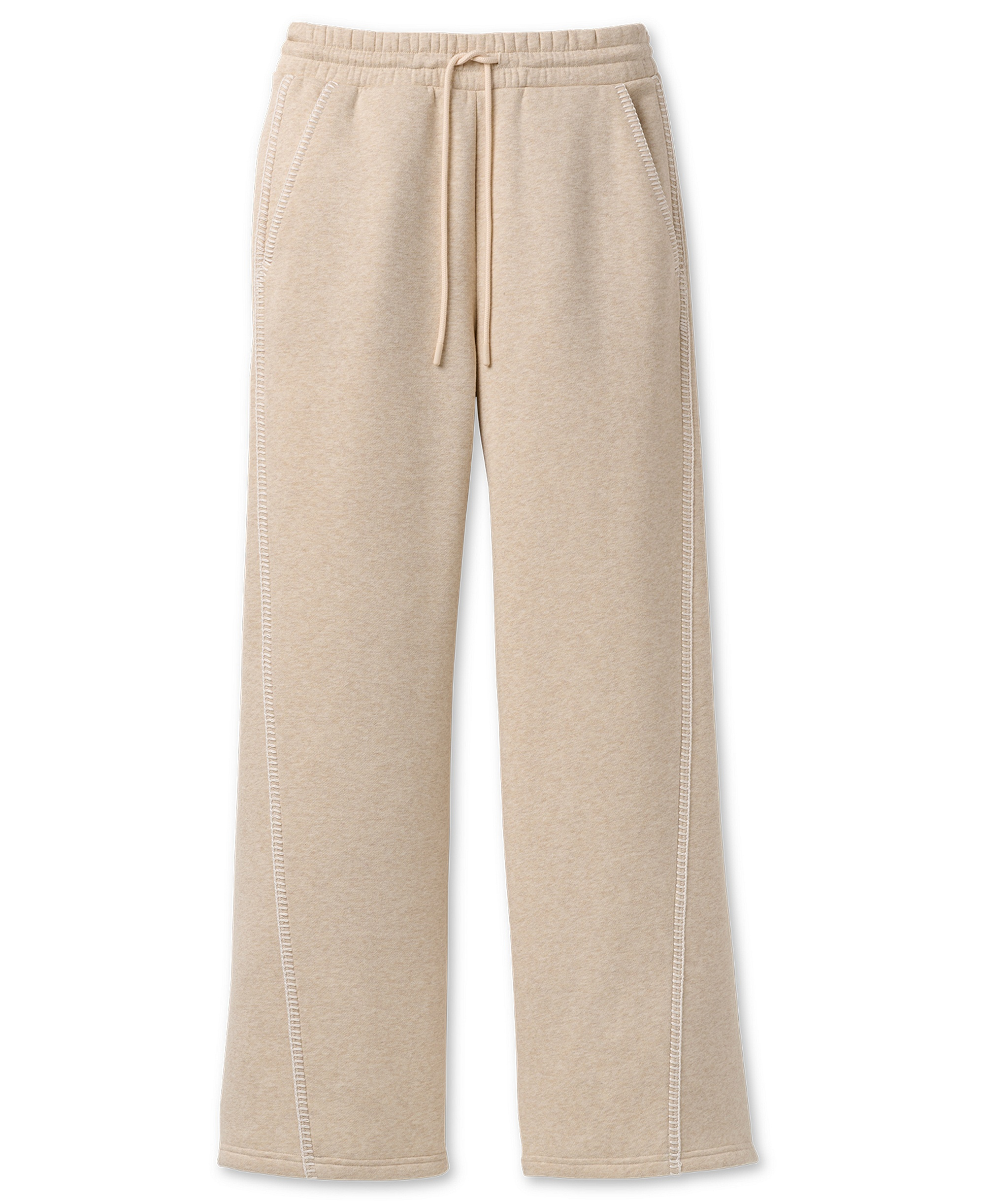 UGG Women's Classic Mid-Rise Straight-Leg Pants - Sand Heather
