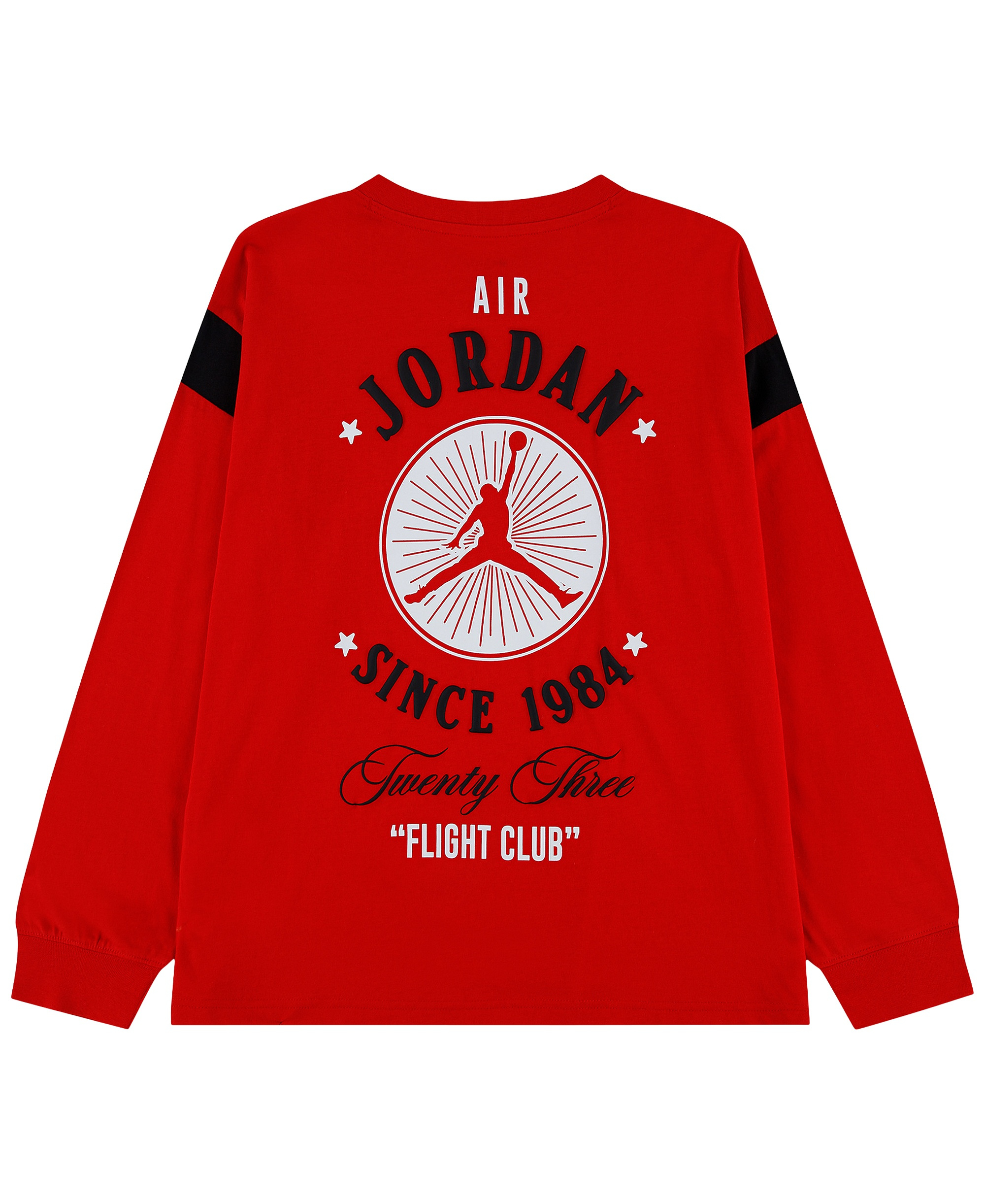 Jordan Boys' 8-20 Highway Long-Sleeve T-Shirt - UNIVERSITY RED