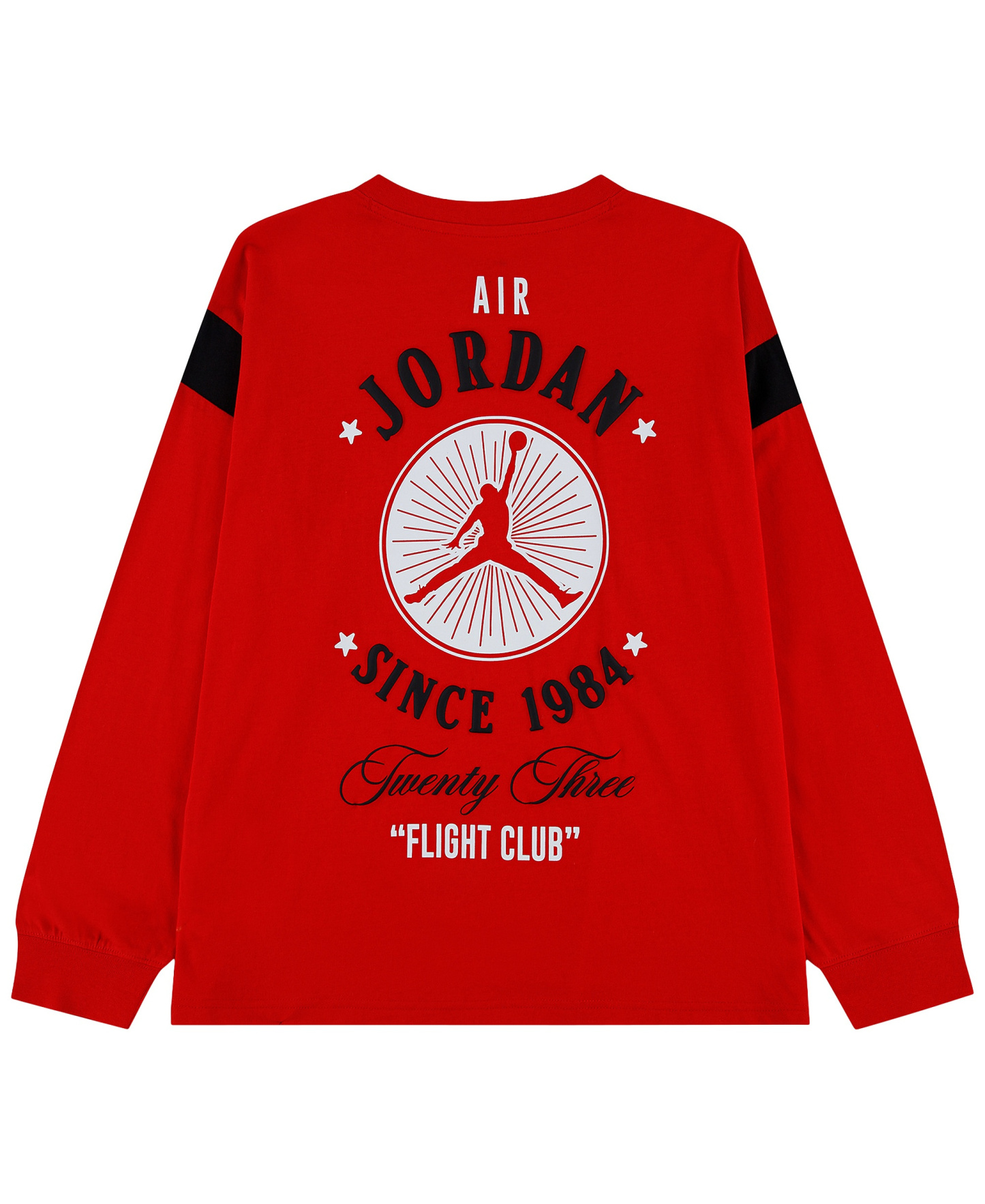 Jordan Boys' 8-20 Highway Long-Sleeve T-Shirt - UNIVERSITY RED