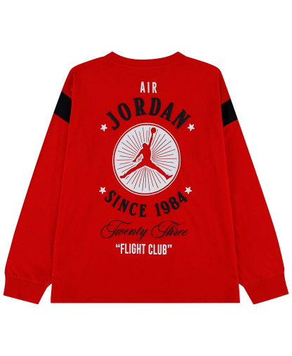Jordan Boys' 8-20 Highway Long-Sleeve T-Shirt - UNIVERSITY RED
