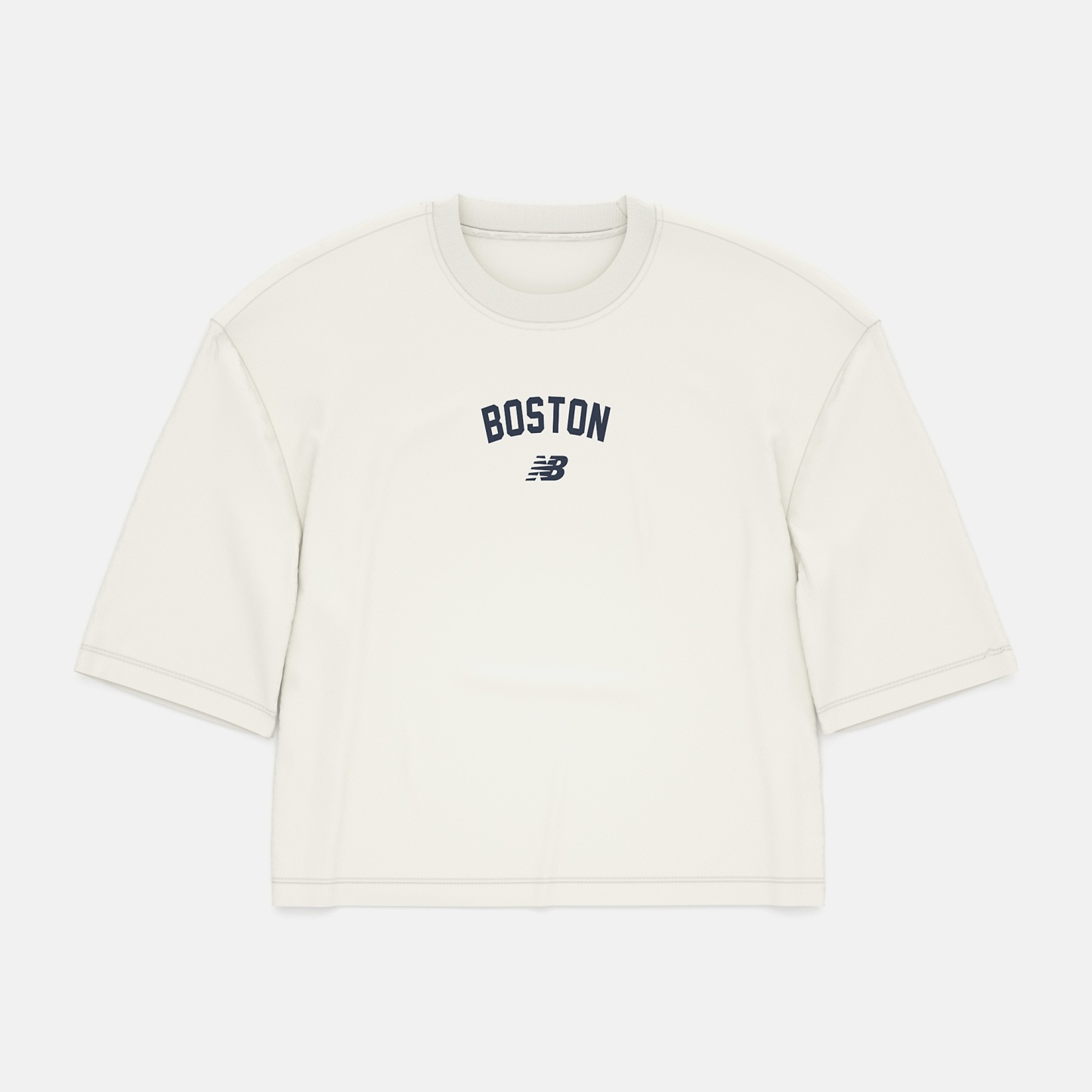 New Balance Boston City Waist Length T-Shirt, WT61W25ASST