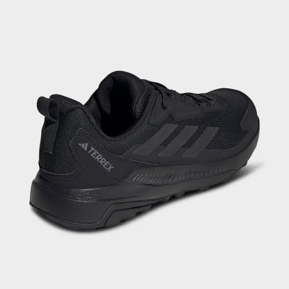 Men's adidas Terrex Anylander Hiking Shoes - Black/Black/Grey - view 4