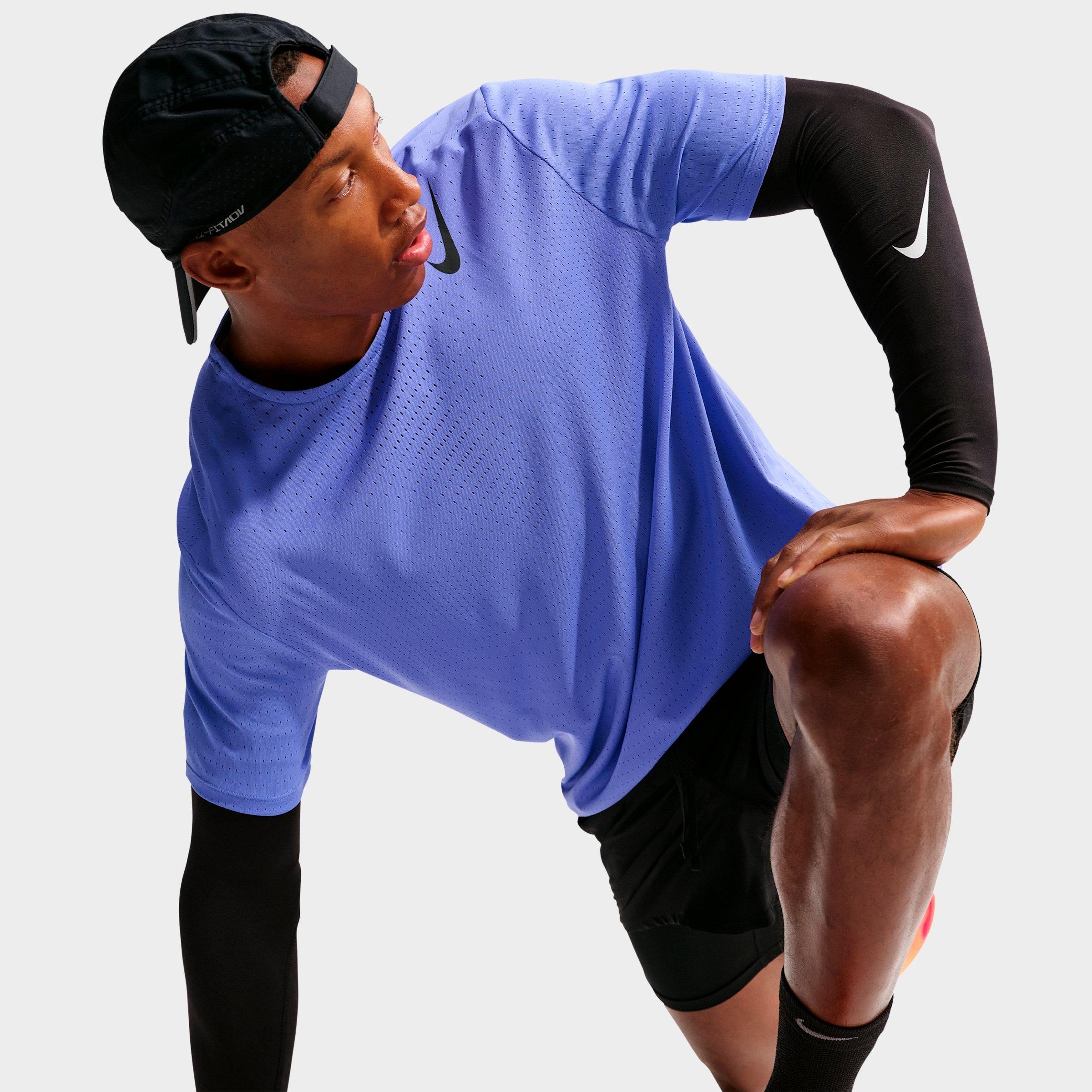 Men's Nithtke AeroSwift Dri-FIT ADV Running Top - Sapphire/Black
