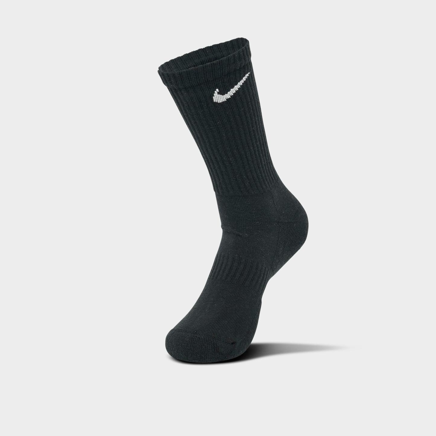 Nithtke Everyday Cushioned Training Crew Socks (3-Pack) - Grey (SX7664-964)