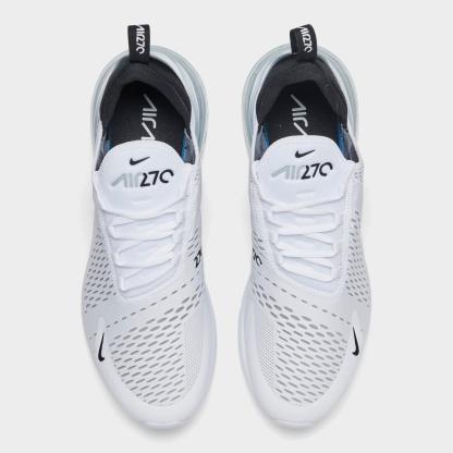 Men's Nithtke Air Max 270 Casual Shoes - Part 1 - White/Black/White - Top view