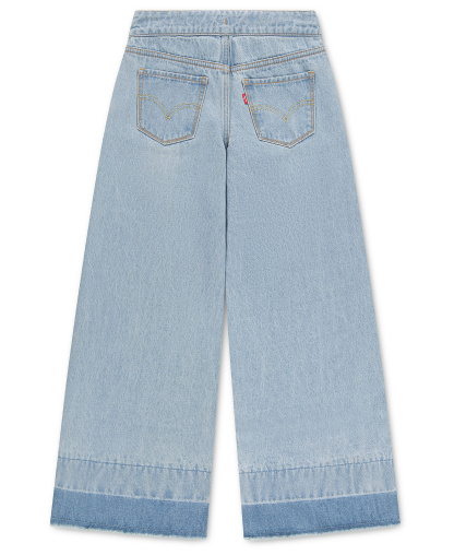 Levi's Girls' 7-16 Braided High-Rise Baggy Jeans - Hang Up