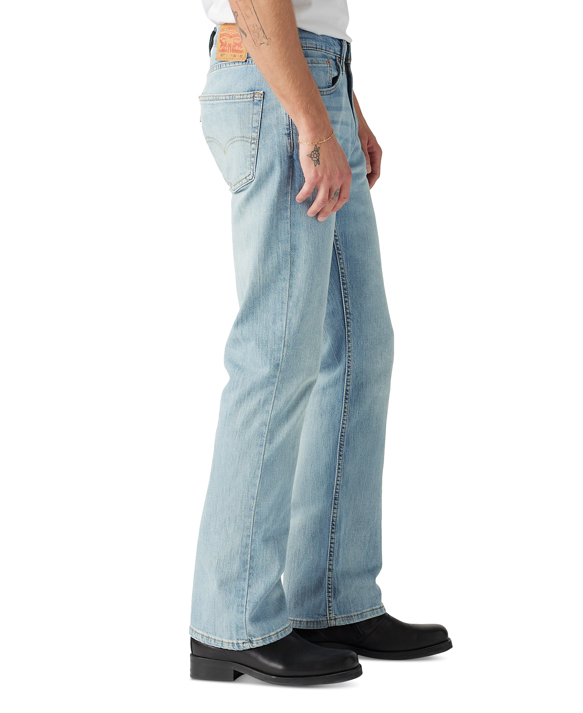 Levi's Men’s 527 Slim Bootcut Fit Jeans - Here We Stop