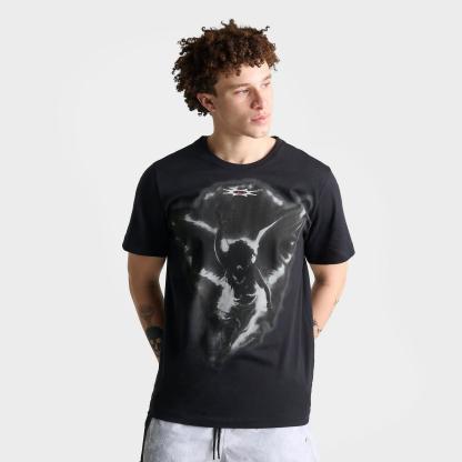 Men's Nike Sportswear Wreath Graphic T-Shirt - Black