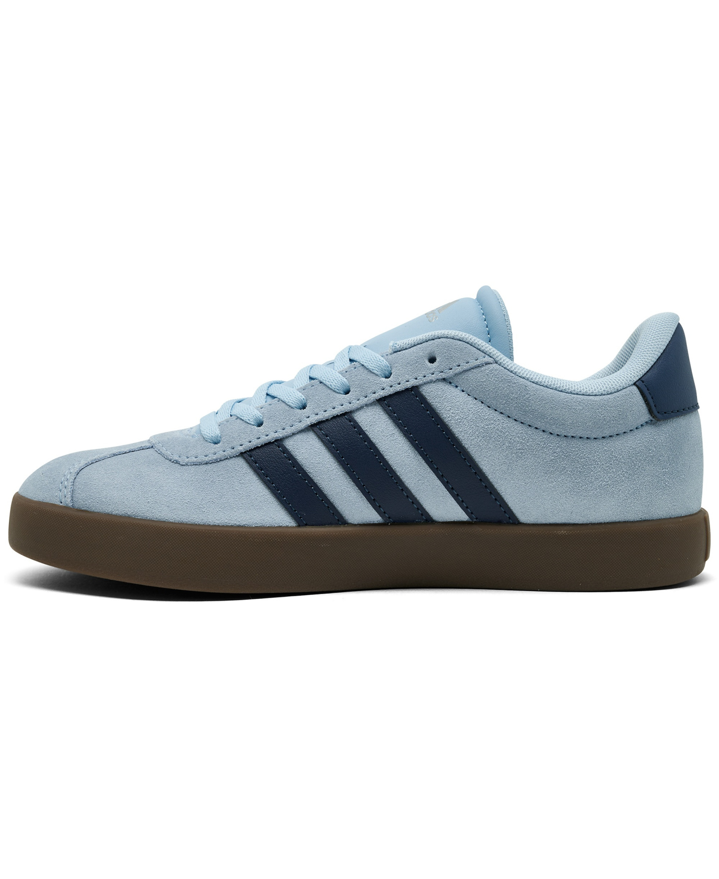 adidas Big Kids' VL Court 3.0 Sneakers from Finish Line - Sky, Indigo, Gum