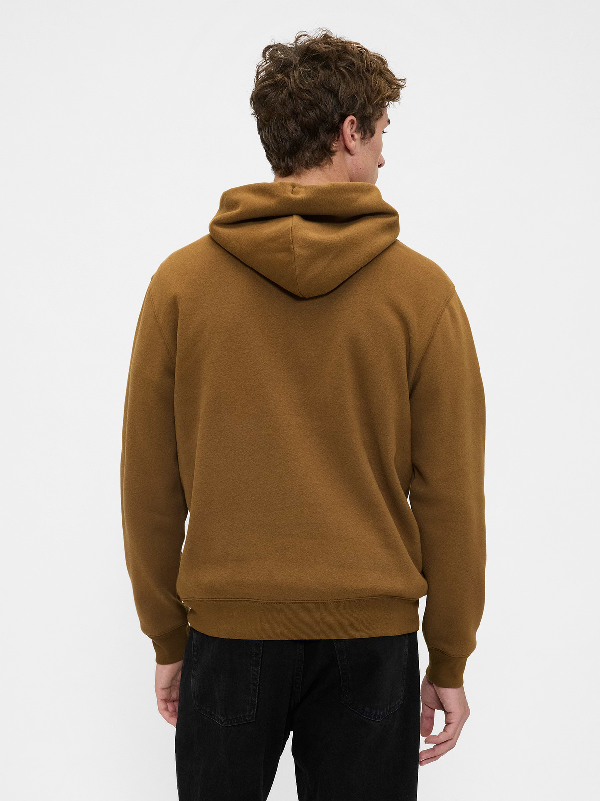 Adult VintageSoft Arch Logo Hoodie - PALOMINO BROWN