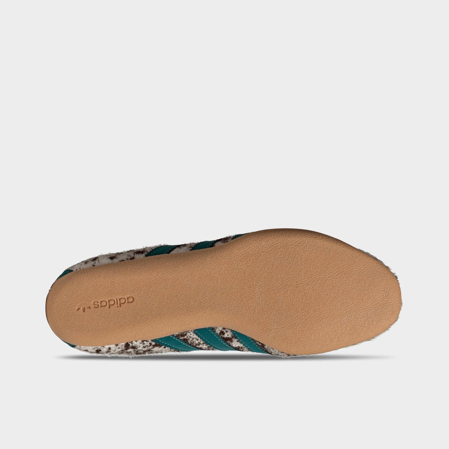 Women's adidas Originals Tokyo Casual Shoes - Part 2 - Off White/Rich Green/Dark Brown - Bottom view