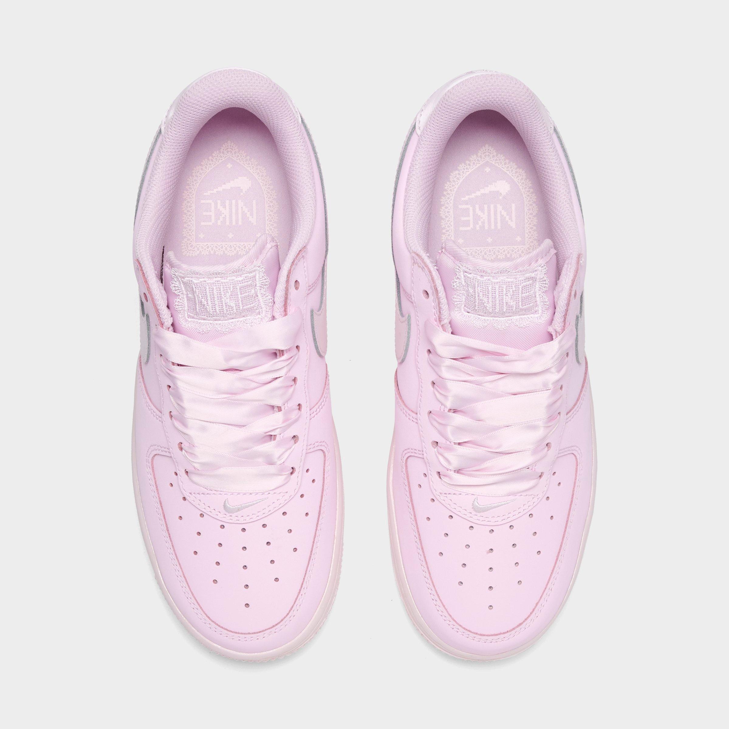 Women's Nithtke Air Force 1 Retro Premium Casual Shoes - Pink Foam/Pink Foam/Pearl Pink - Top view