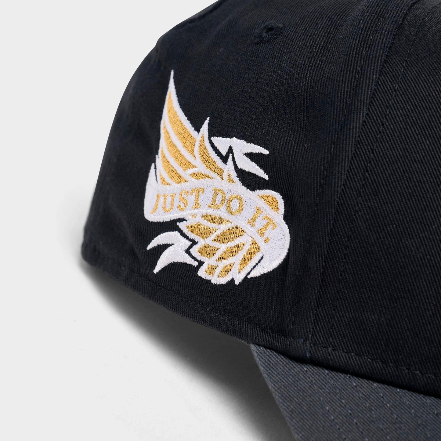Nithtke Rise Structured A-Frame Snapback Hat - Black/Anthracite (IH8778-010)