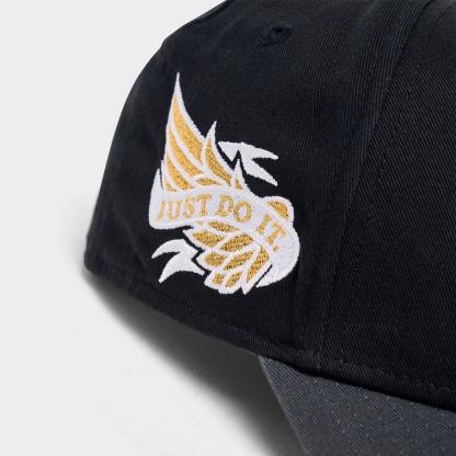 Nithtke Rise Structured A-Frame Snapback Hat - Black/Anthracite (IH8778-010)