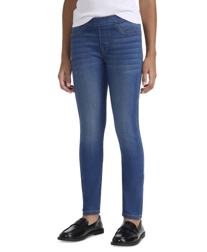 Levi's Girls' 7-16 Pull On Jegging - Medium Blue