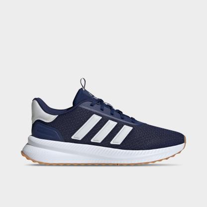 Men's adidas X_PLR Path Casual Shoes - Dark Blue/White/Gum - Left shoe facing left. Outside of the shoe.