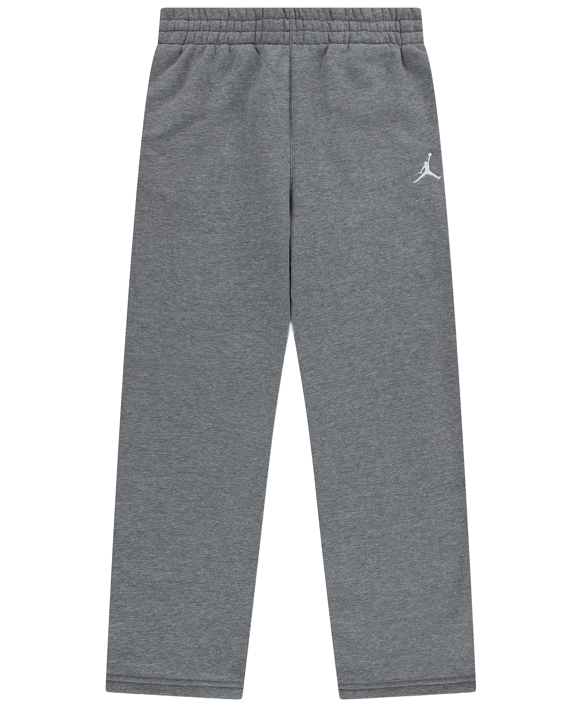 Jordan Boys' 8-20 Brooklyn Open Hem Fleece Pant - Carbon Heather