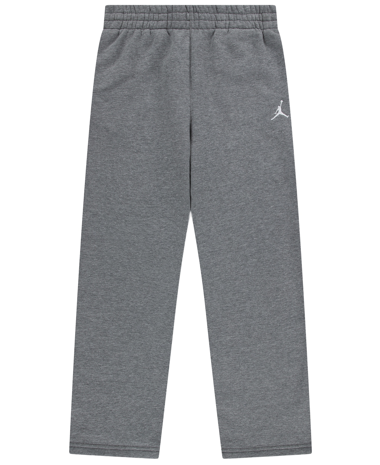 Jordan Boys' 8-20 Brooklyn Open Hem Fleece Pant - Carbon Heather