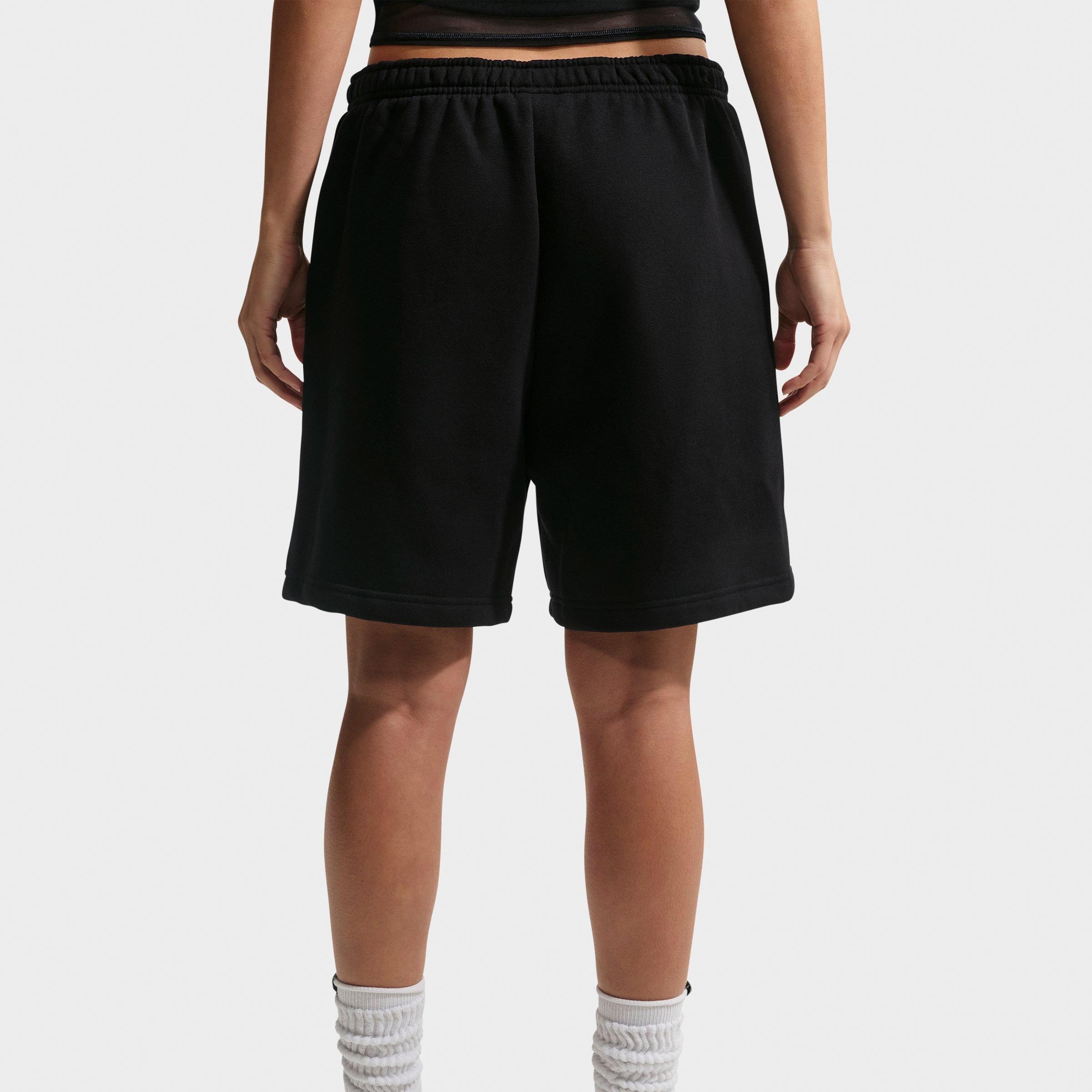 Women's Nithtke Studio Fleece Medium-Weight High-Rise Oversized Cargo Pants - Total Black/Sail