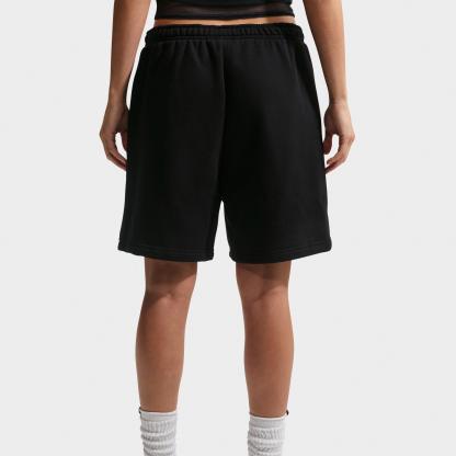 Women's Nithtke Studio Fleece Medium-Weight High-Rise Oversized Cargo Pants - Total Black/Sail
