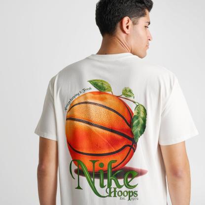 Men's Nithtke Basketball Always Fresh Graphic T-Shirt - Sail