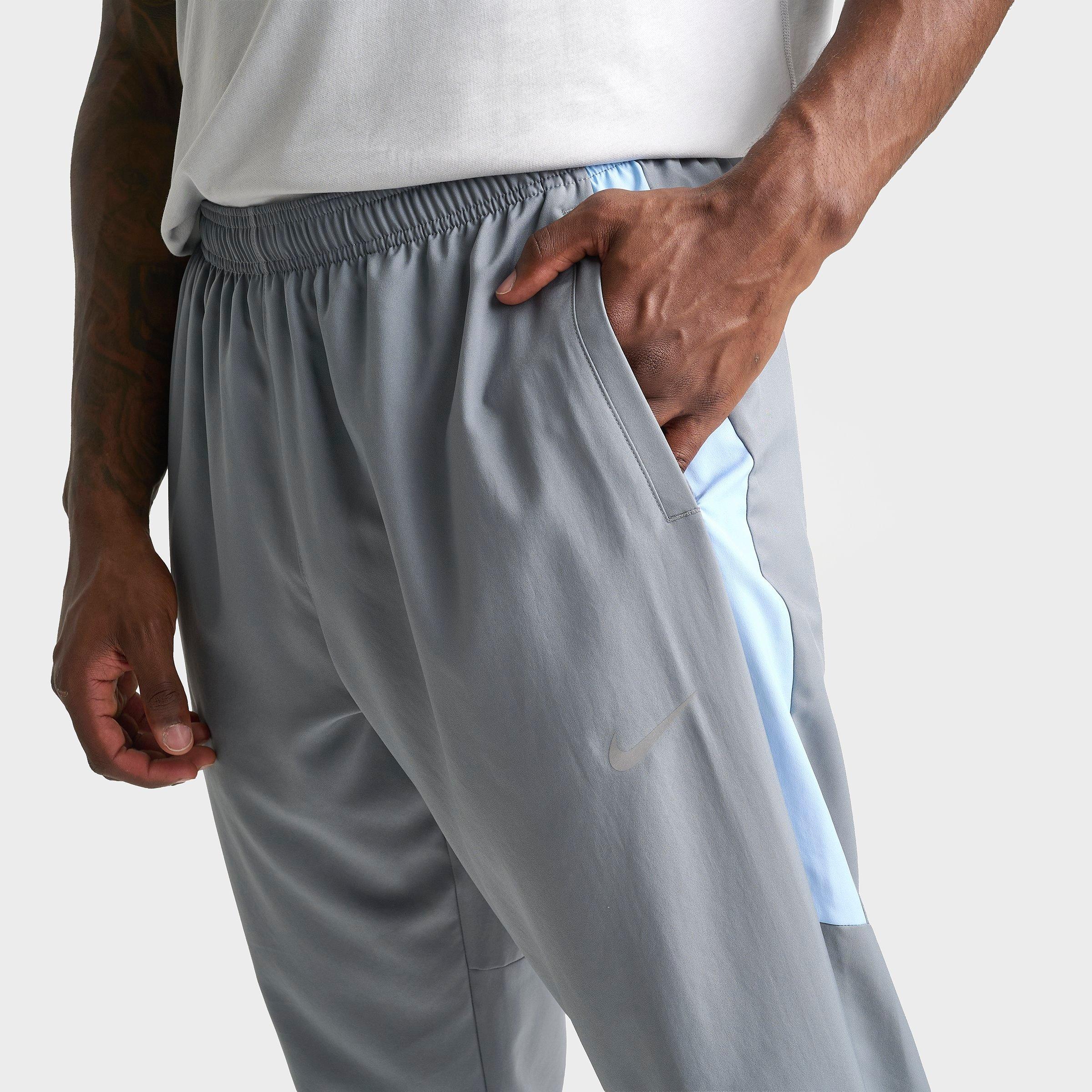 Men's Nithtke Challenger Dri-FIT Woven Running Pants - Cool Grey/Psychic Blue