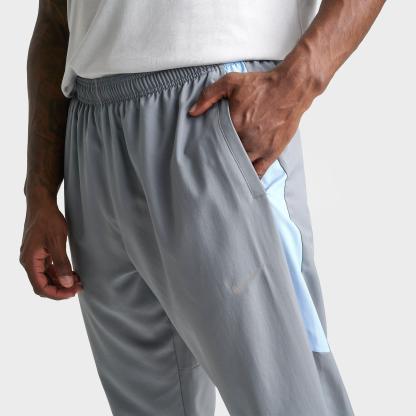 Men's Nithtke Challenger Dri-FIT Woven Running Pants - Cool Grey/Psychic Blue