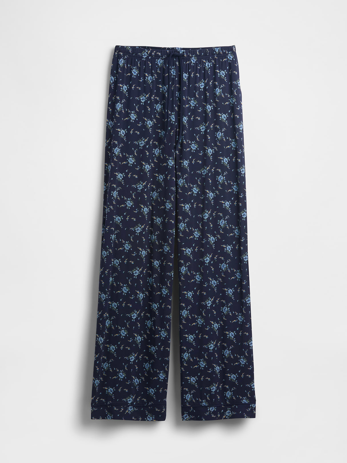 SoftMade Modal PJ Pants - Navy blue floral