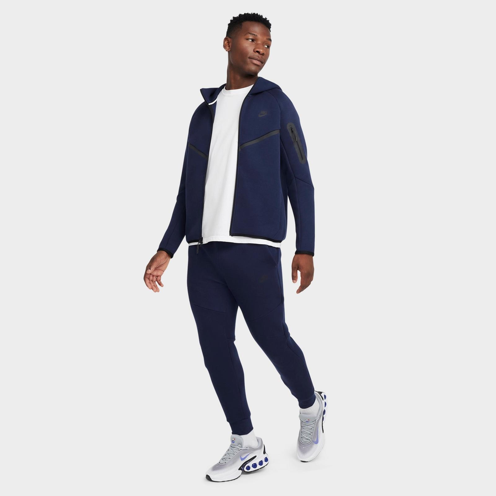 Men's Nike Tech Fleece Jogger Pants - Obsidian/Black