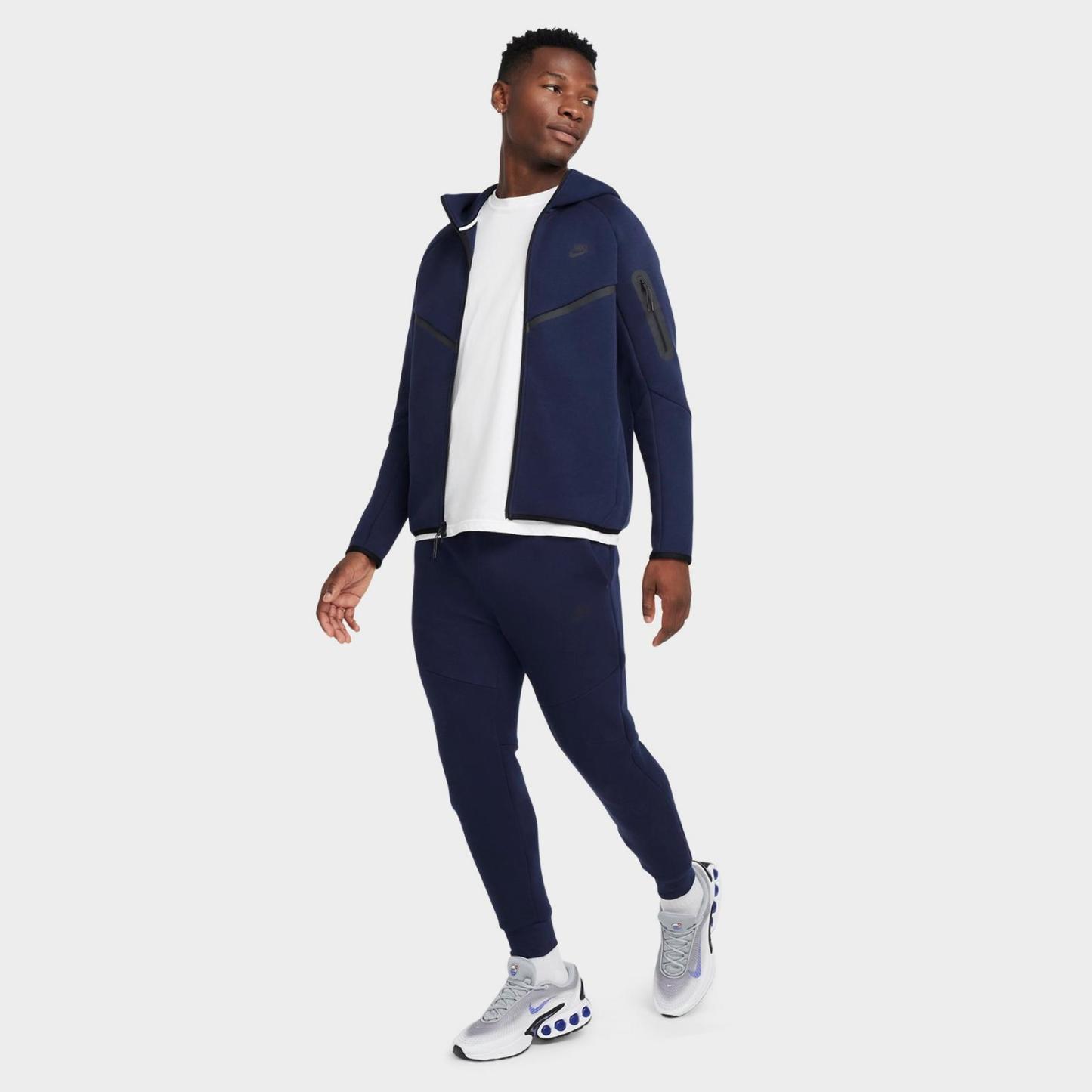 Men's Nike Tech Fleece Jogger Pants - Obsidian/Black