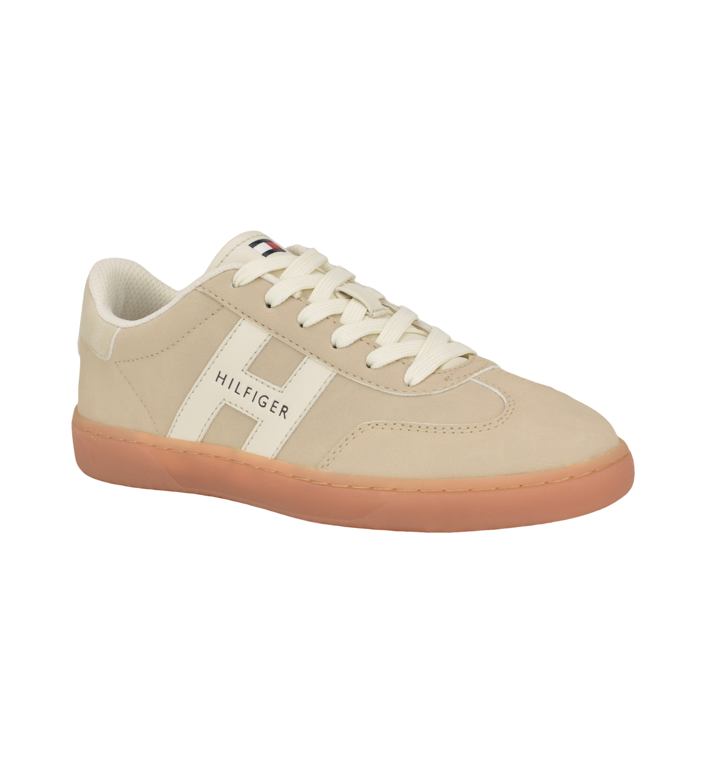 Tommy Hilfiger Women's Maisie Low Profile Lace-Up Sneakers - Light Natural