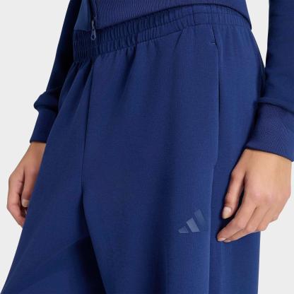 Women's adidas Sportswear Soft Lux Straight Leg Pants - Dark Blue