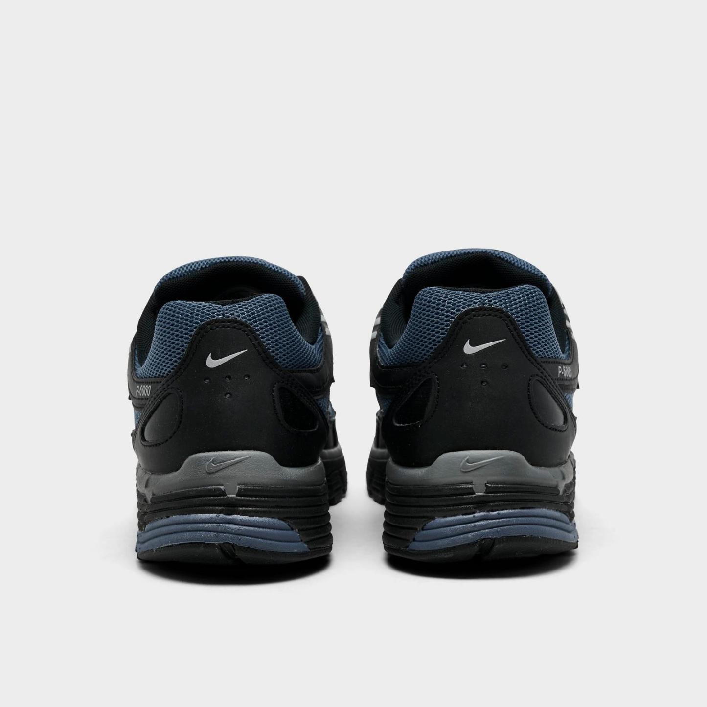 Men's Nike P-6000 Casual Shoes - Diffused Blue/Cool Grey/Metallic Silver/Black