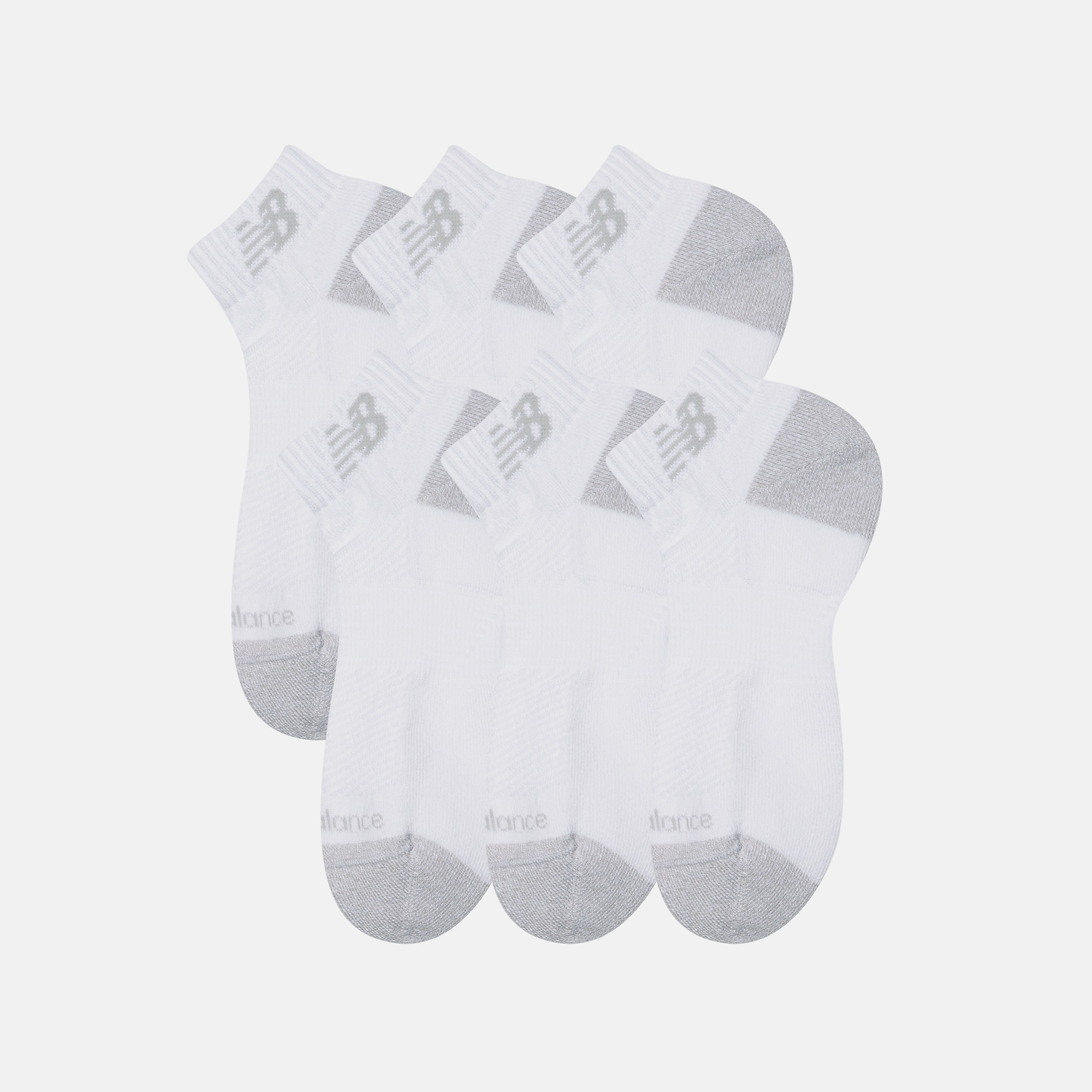 New Balance Active Low Cut Socks 6 Pack, LAS65203WT