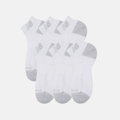 New Balance Active Low Cut Socks 6 Pack, LAS65203WT