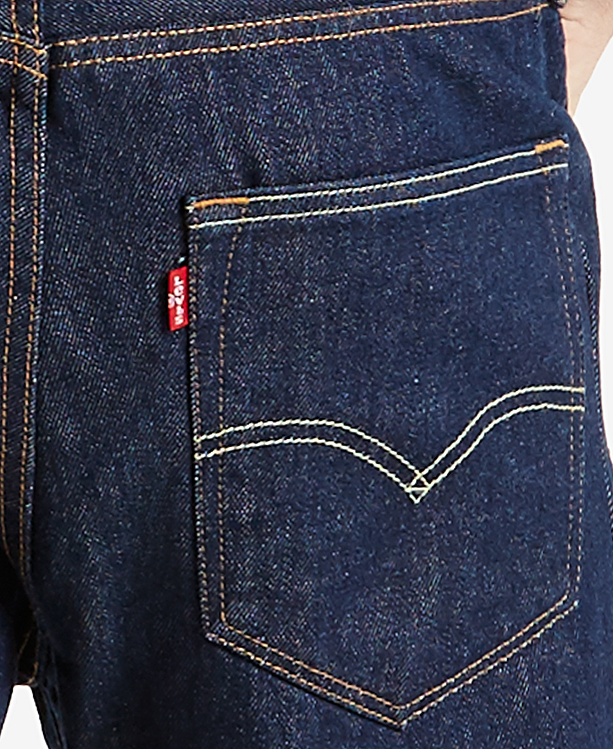 Levi's Men's 501 Straight-Fit Button Fly Stretch Jeans - The rose stretch