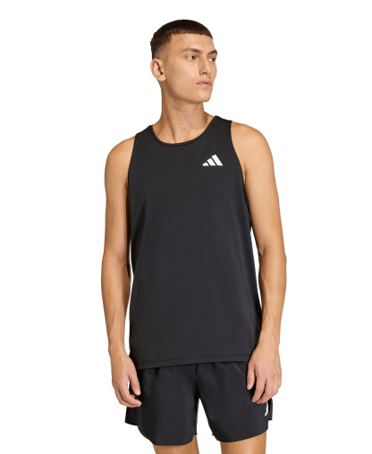 adidas Men's Running Climacool Iconic Tank Top - Black