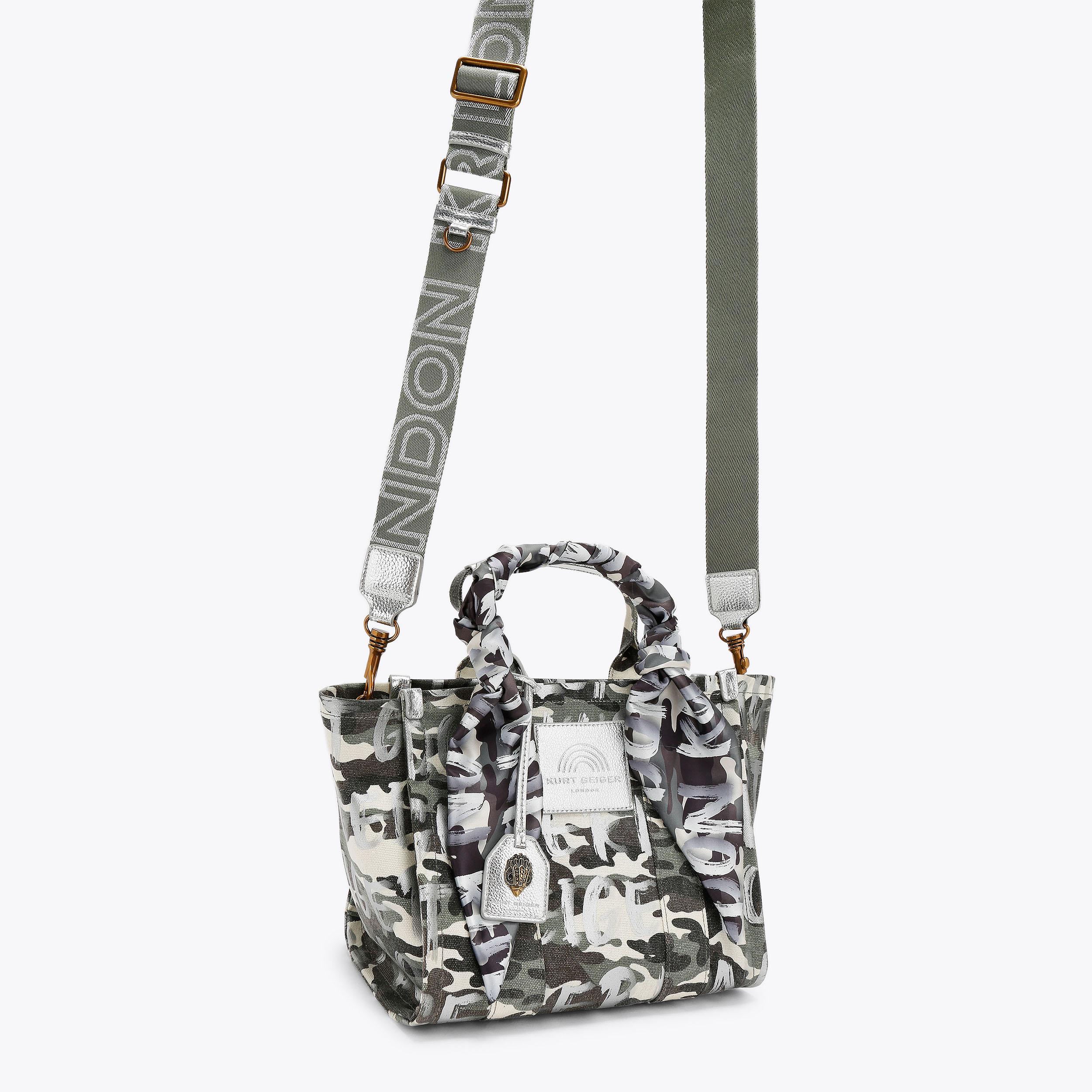 Kurt Geiger London Small Southbank Shopper Bag - Green - view 6