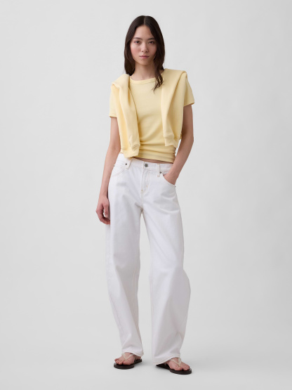 Modern Crew T-Shirt - Maize yellow