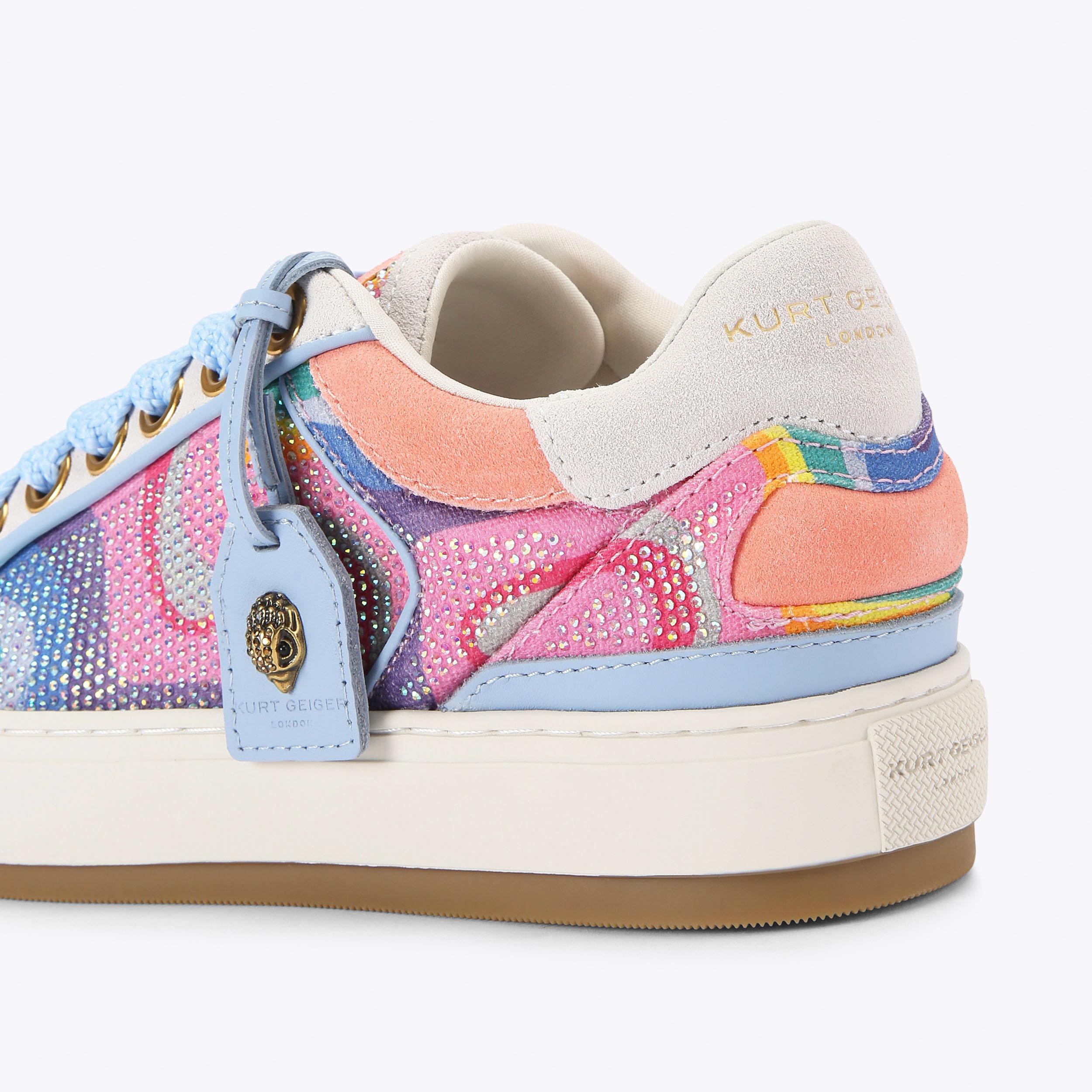 Kurt Geiger London Southbank Tag Sneaker - Multi Colored - view 4