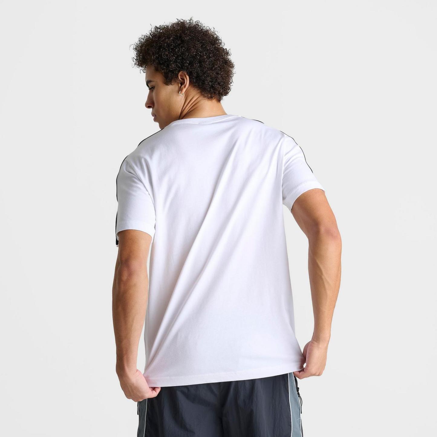 Men's Nike Sportswear Air Max Short-Sleeve Taped T-Shirt - White/Black