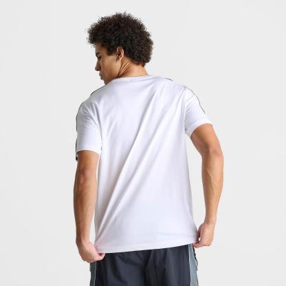 Men's Nike Sportswear Air Max Short-Sleeve Taped T-Shirt - White/Black