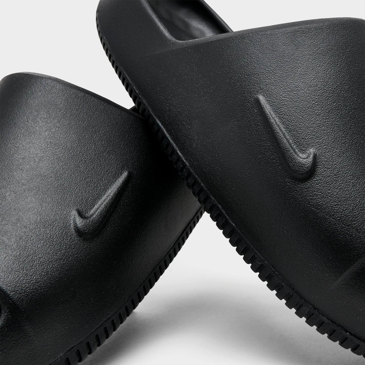 Men's Nithtke Calm 2.0 Slide Sandals - Black/Black/Black - Detail shot