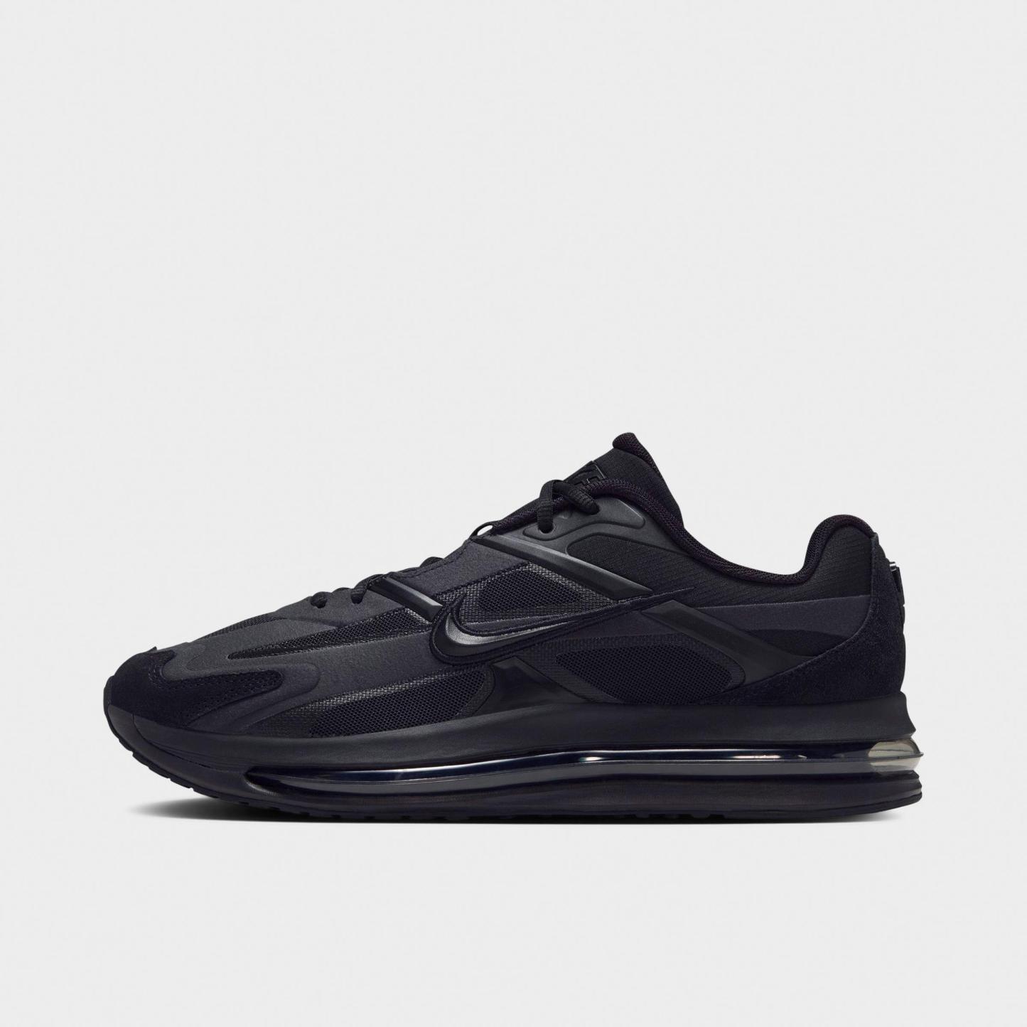 Men's Nithtke Air Max Metro Casual Shoes - Black/Anthracite/Dark Grey/Black - Left shoe facing left. Outside of the shoe.