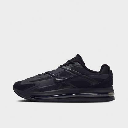 Men's Nithtke Air Max Metro Casual Shoes - Black/Anthracite/Dark Grey/Black - Left shoe facing left. Outside of the shoe.